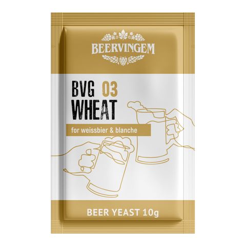 1. Пивные дрожжи Wheat BVG-03 (Beervingem), 10 г